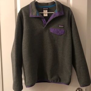 Patagonia Synchilla fleece pullover.